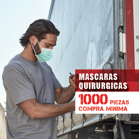 compra de máscaras de protección quirúrgica desechables de 3 capas certificadas EN 14683