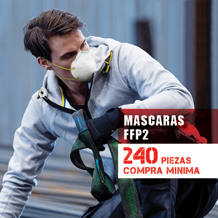 compra de máscaras protectoras FFP2 desechables sin válvula