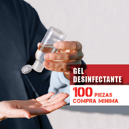 compra de gel desinfectante para lavarse las manos sin enjuagar, desinfección de manos