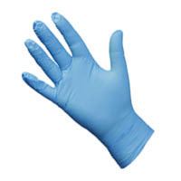 Guantes desechables de Nitrilo Celestial, sin látex y sin polvo